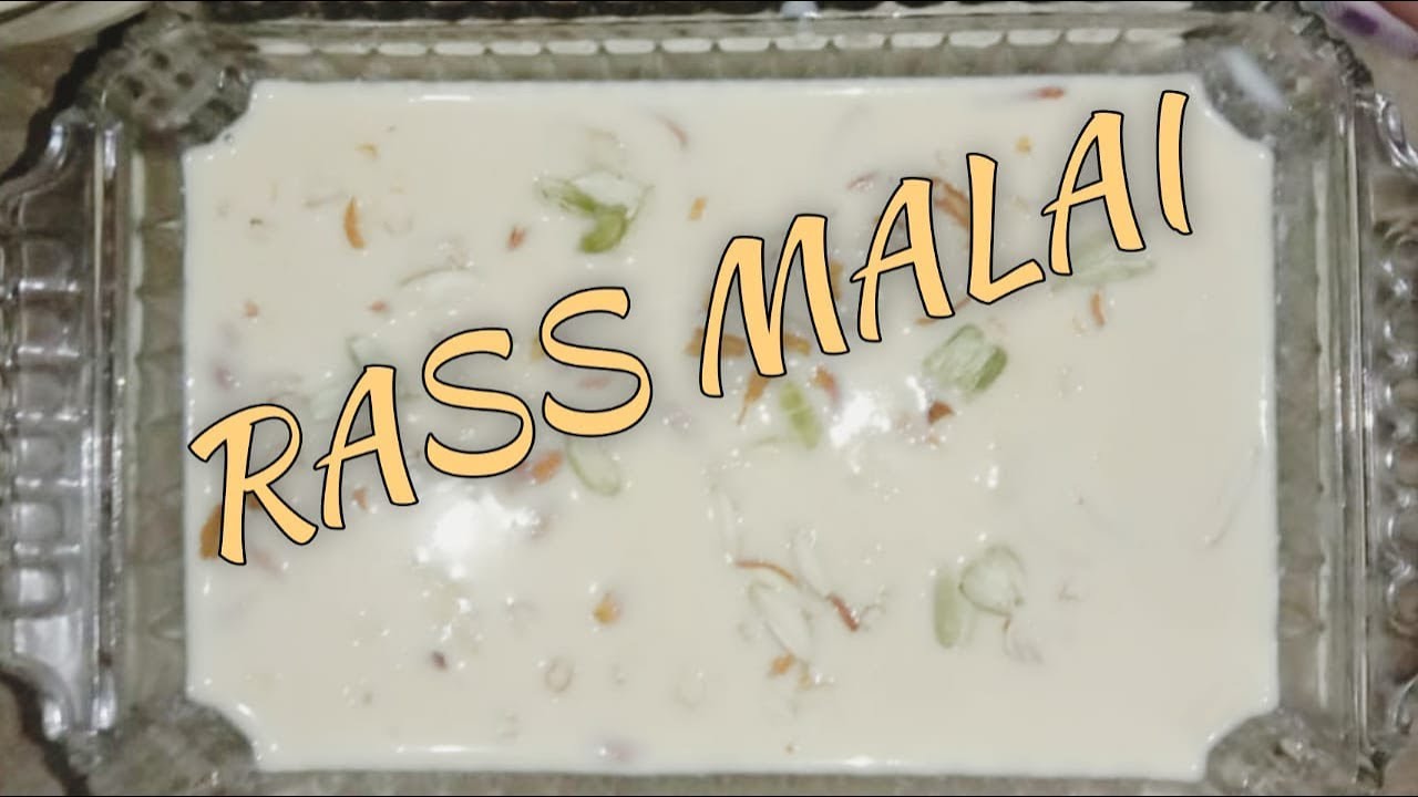 Rass Malai Recipe By Zarqaa.....