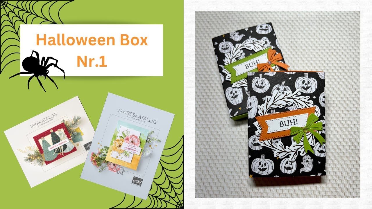 Halloween Box Nr. 1 Mit den Produkten von Stampin`UP!