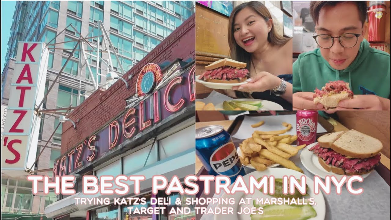 TRYING THE FAMOUS KATZ DELI IN NYC 🇺🇸| JOYCE YABUT - BARTOLOME