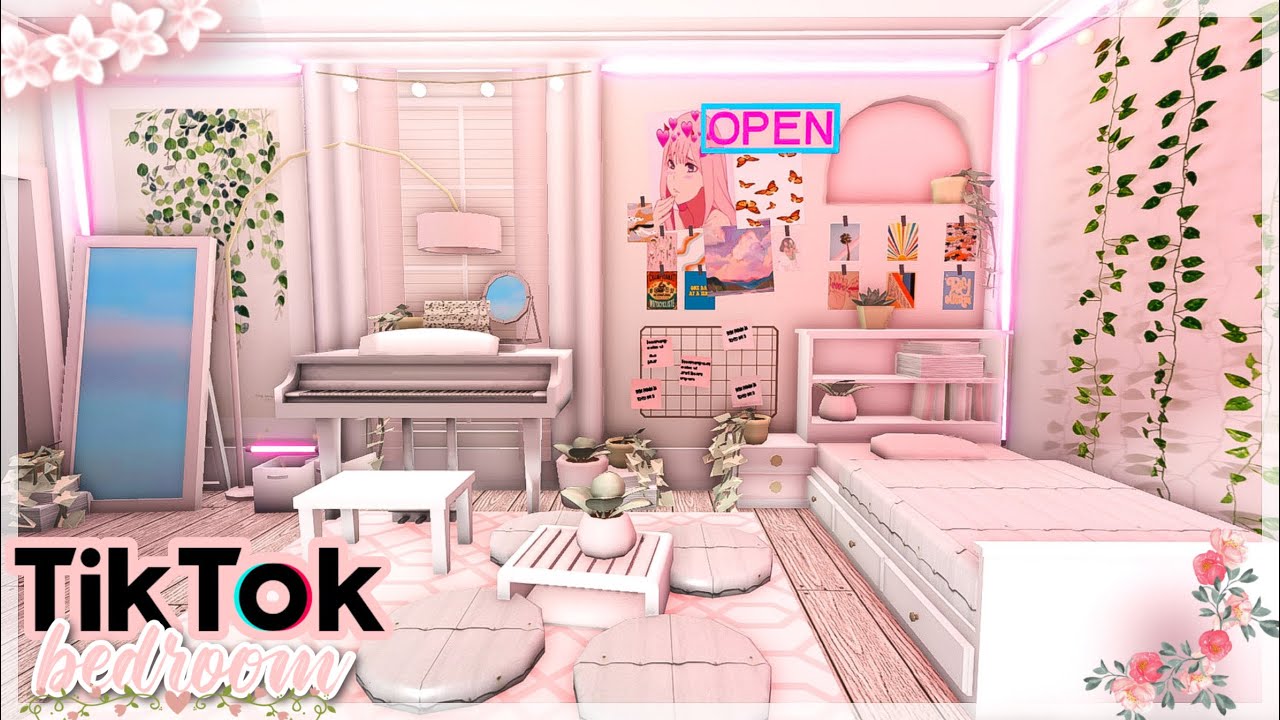 BLOXBURG: Trendy Tiktok Bedroom 16k ♡