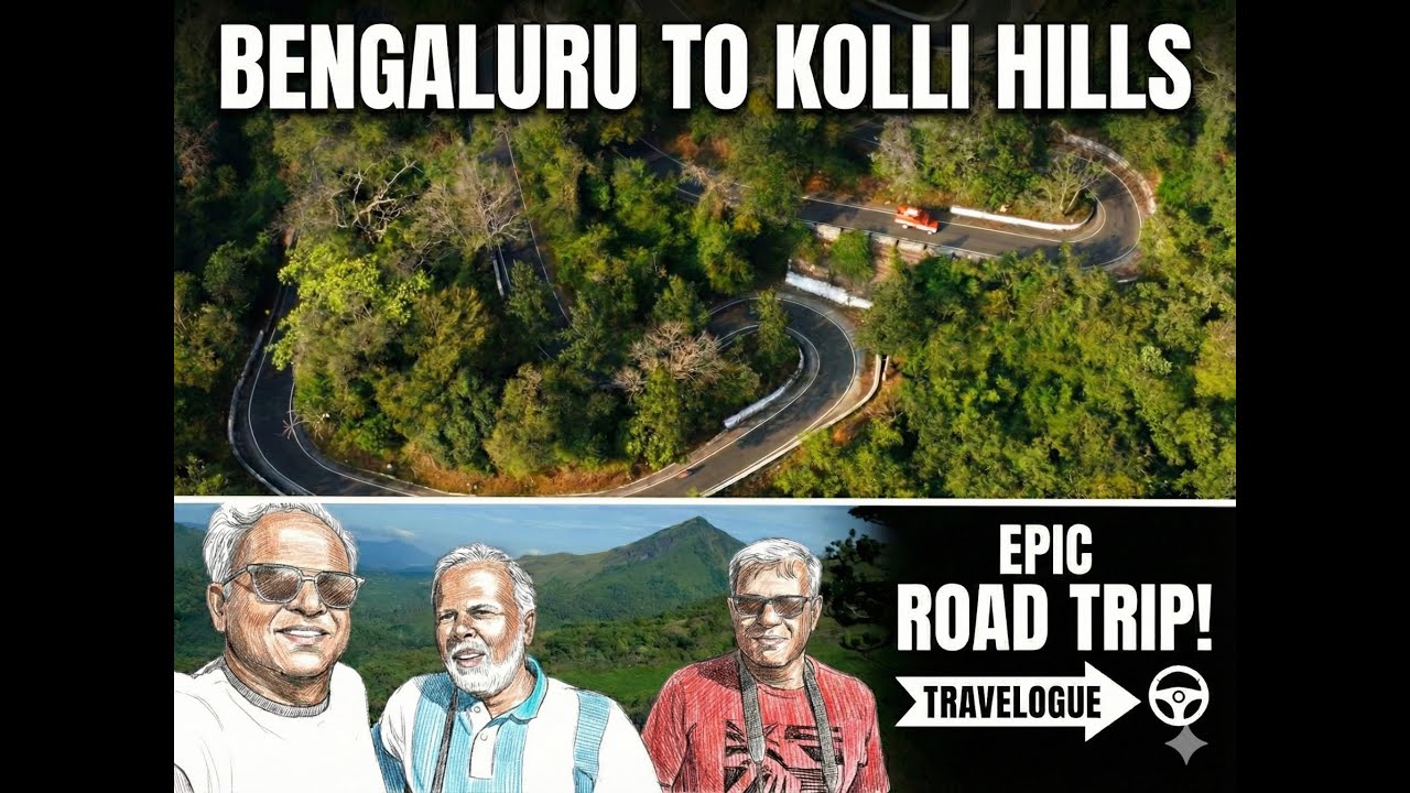 70 Hairpin Bends! 🏁 | Bengaluru to Kolli Hills Road Trip | The Ultimate Hill Climb 🚗💨