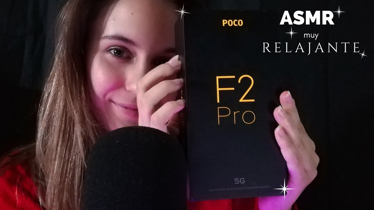 (ASMR) UNBOXING POCO F2 PRO (Tapping, Scratching y mucho más) | Sonidos MUY RELAJANTES