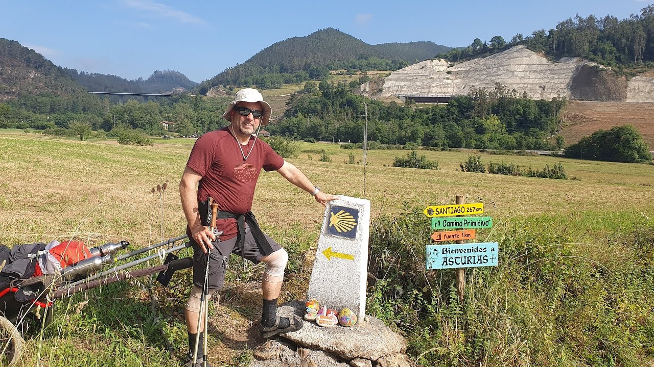 Full HD: Camino Primitivo mit Wanderanhänger - 2023 - Teil 1#4: Oviedo - Hospital