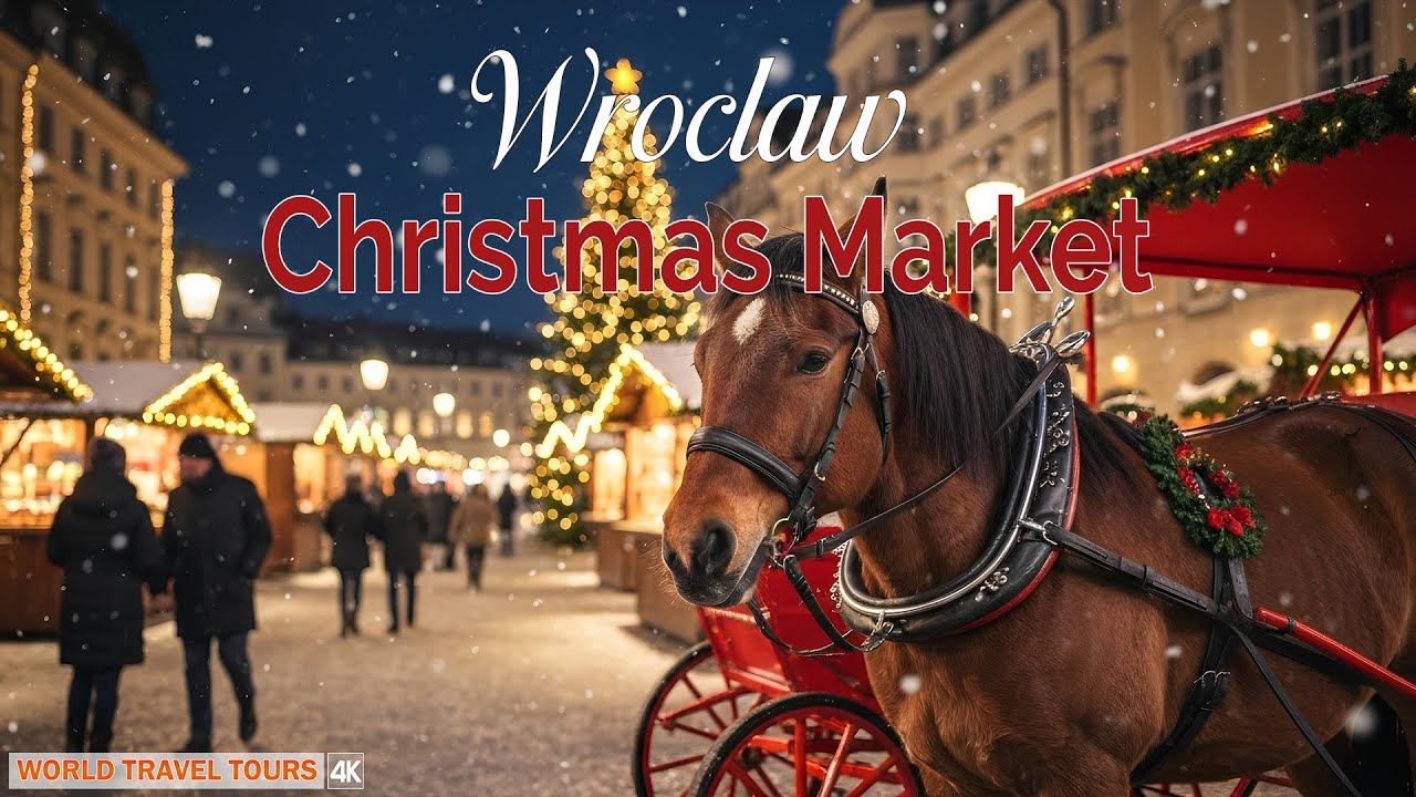 Wroclaw Christmas Market 🎄Poland 🇵🇱