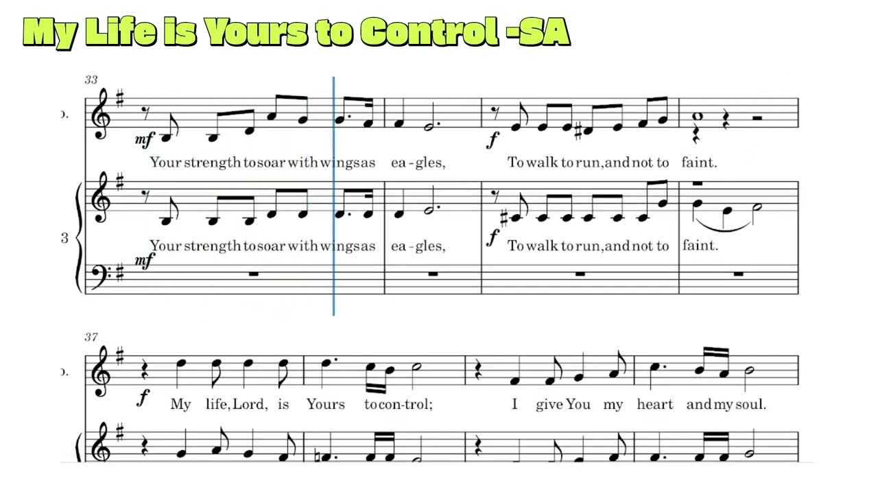 MY LIFE IS YOURS TO CONTROL  | 2 PARTS VOCAL GUIDE | ILYJAH