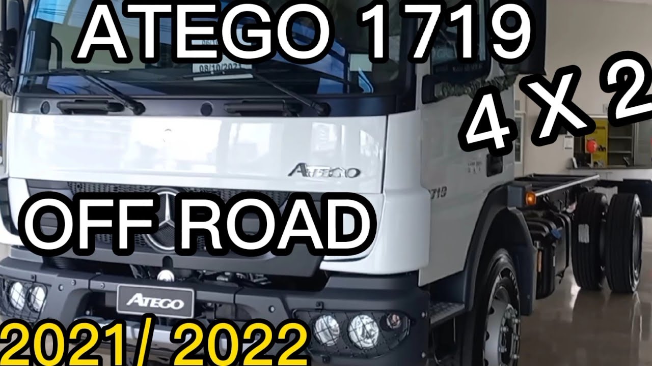NOVO ATEGO 1719 4 X 2 2021/2022 OF ROAD #atego 1719 2021/2022 #caminhão  @CanalEliasSantos