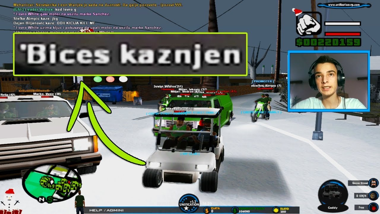 Admin mi prijeti usred klipa?? | Kaznio me | SAMP