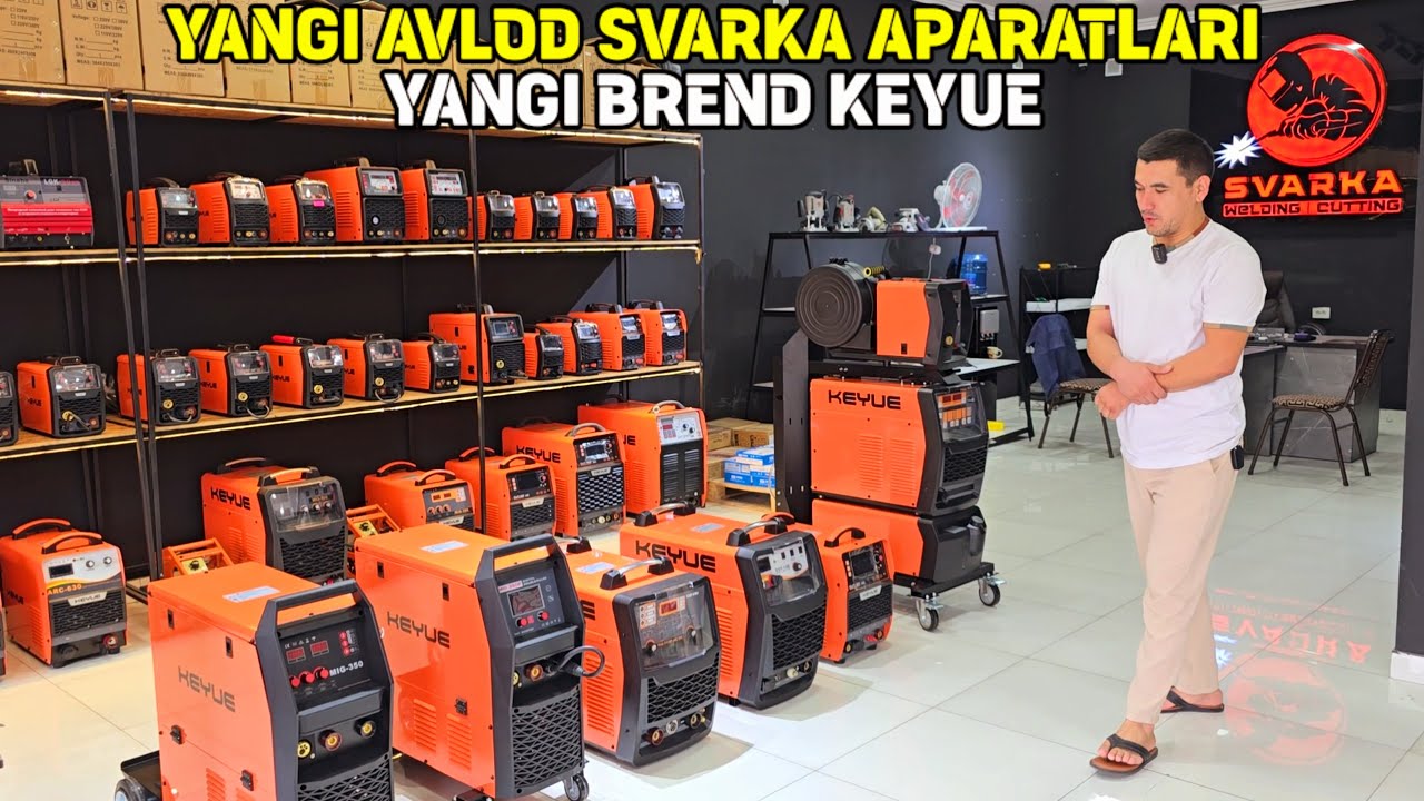 ZAMONAVIY SVARKA APARATLARI OPTOM NARXDA KEYUE 1 YIL KAFOLAT DILLER QABUL QILAMIZ