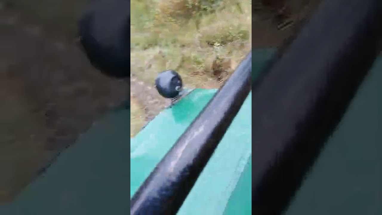 тест лебёдки Electric winch 4000lb