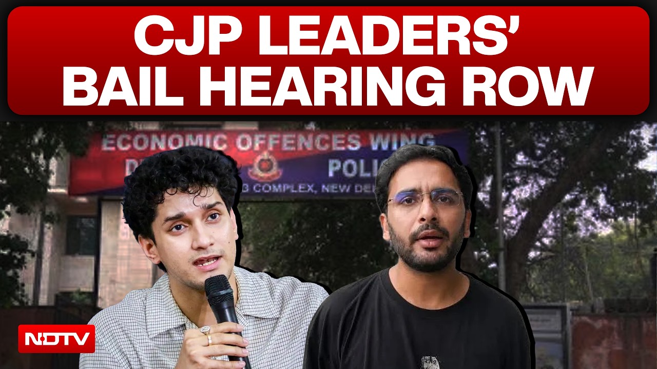 CJP News LIVE | Sourav Das, Ashutosh Ranka Taken to Mandir Marg Police Station