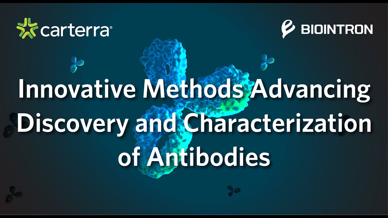 Webinar: Innovative Methods Advancing Discovery and Characterization of Antibodies