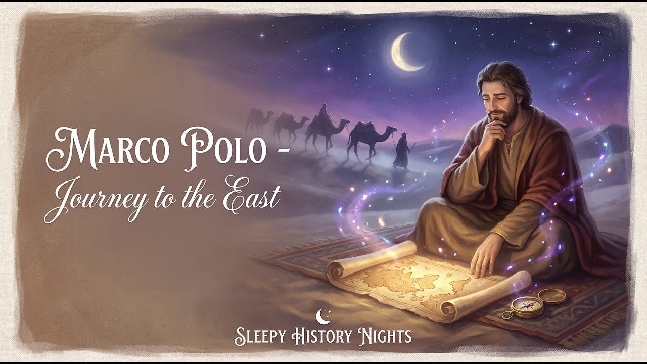 Marco Polo: The Complete 24-Year Journey from Venice to Kublai Khan | 1 Hour Sleep History