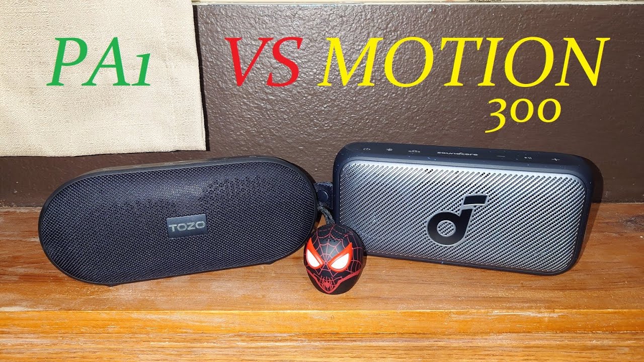 On A Ledge 🪟  Soundcore Motion 300 vs Tozo PA1 ⚒ Battle of the Budget Handheld Bluetooth Speakers