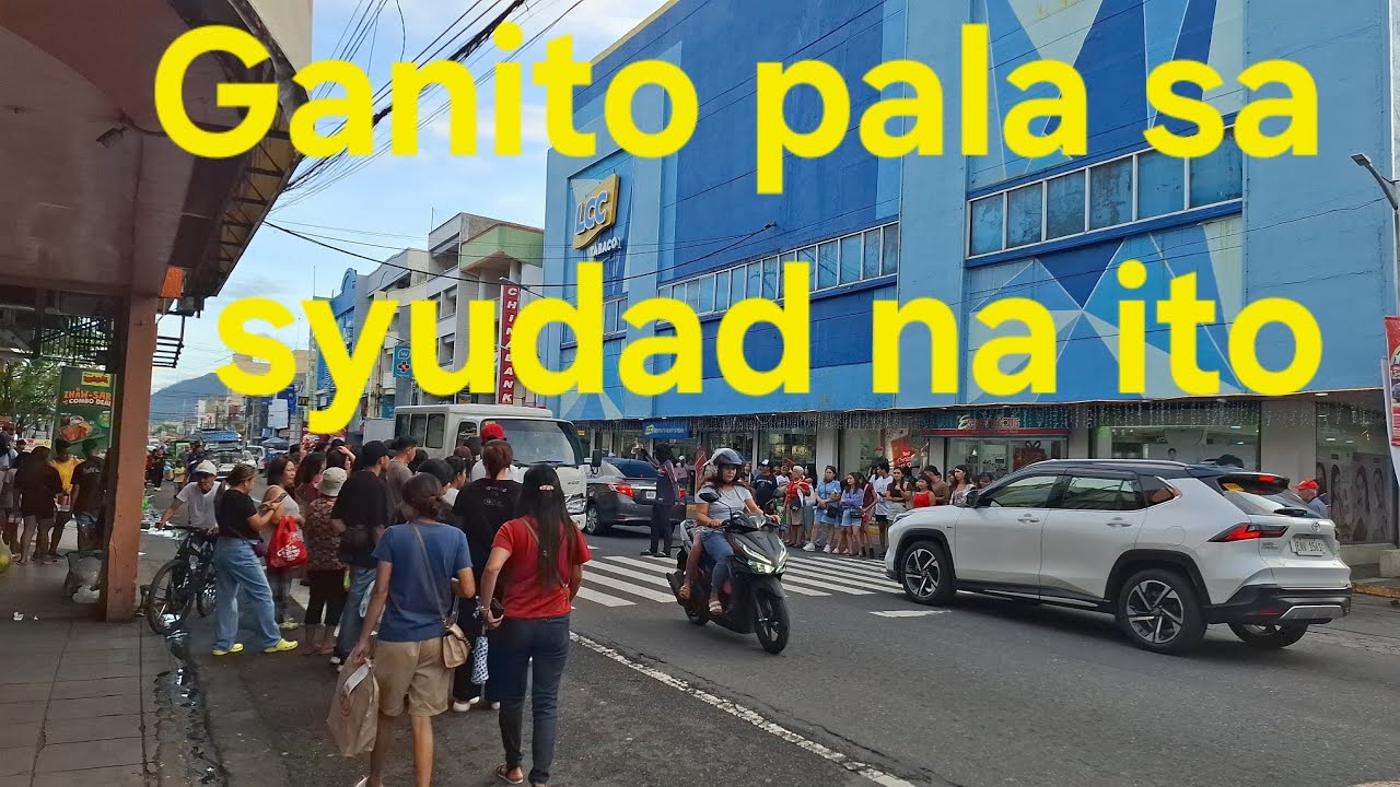Tabaco city..Afternoon walk..