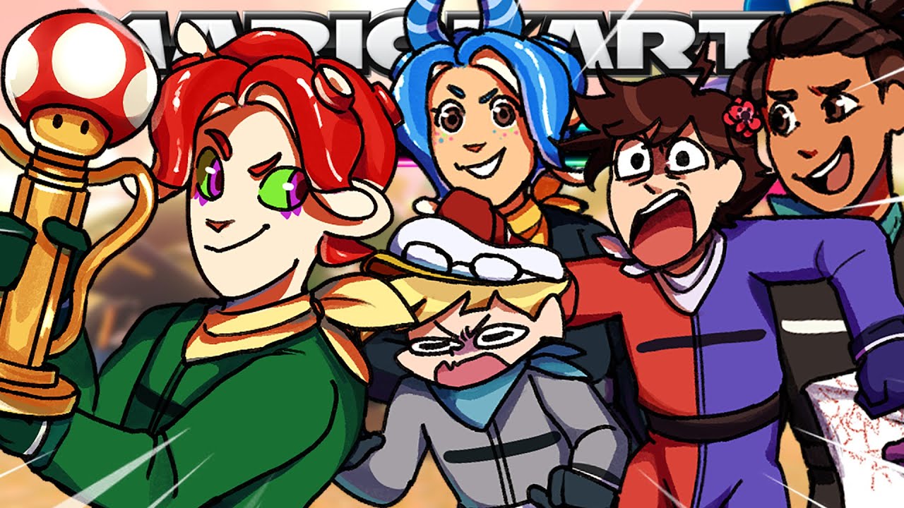 5 Idiots Playing Mario Kart 8 Deluxe