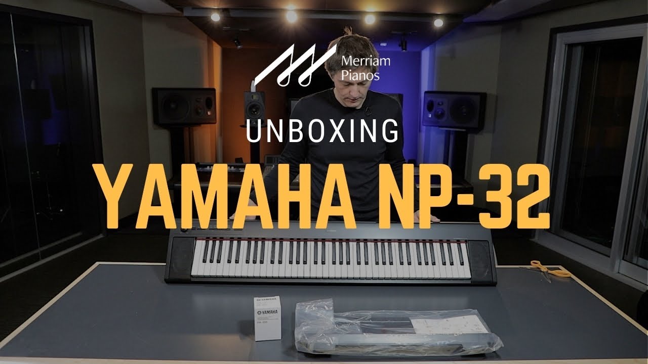 🎹Yamaha Piaggero NP-32 Portable Digital PIano - 76 Key Piano-Style Keyboard🎹
