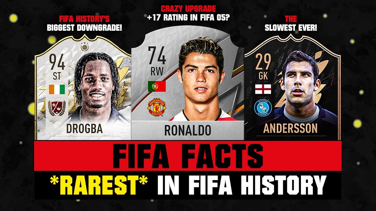 Rarest FIFA FACTS Ever in FIFA History! 😲🥶 FIFA 94 - FIFA 22