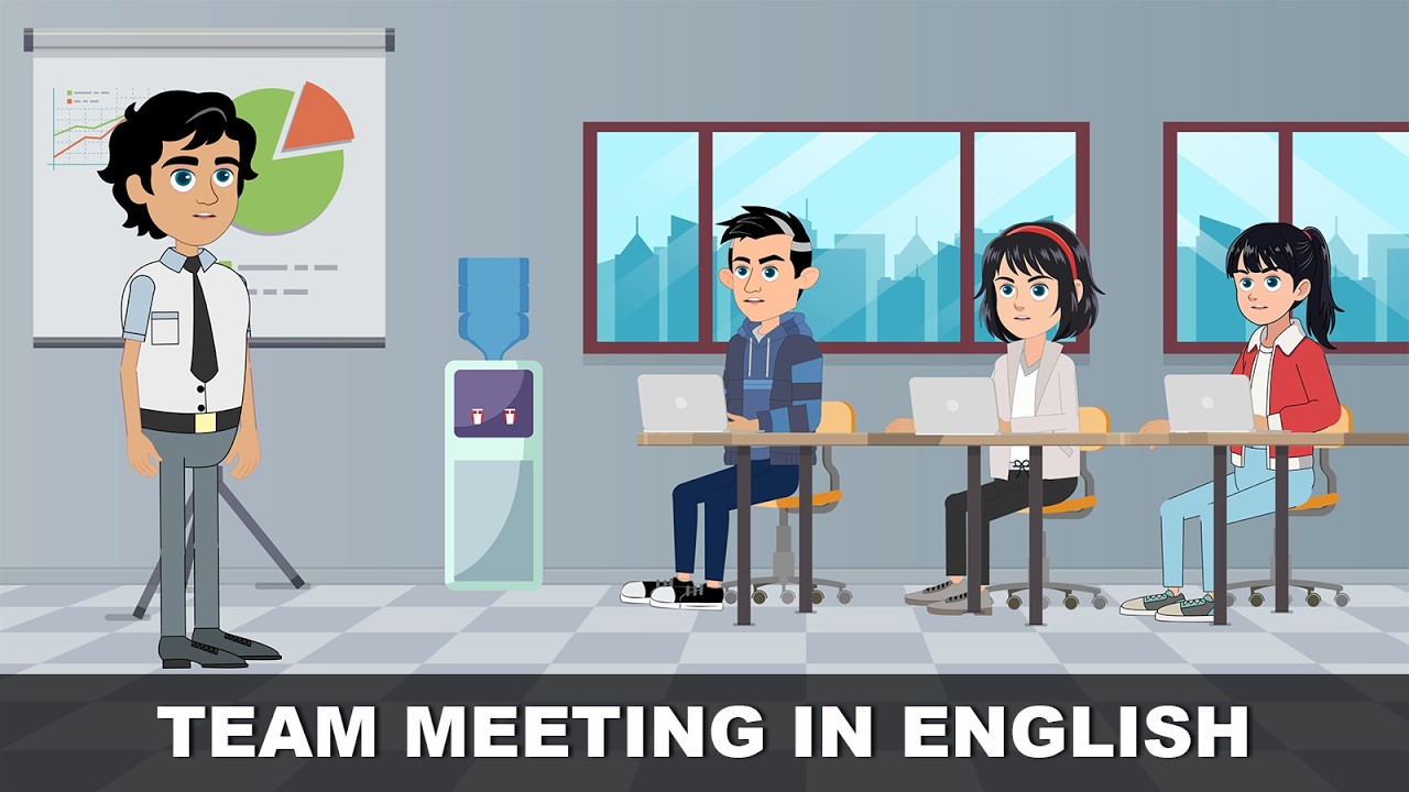 English for Team Meetings | English Speaking Conversations