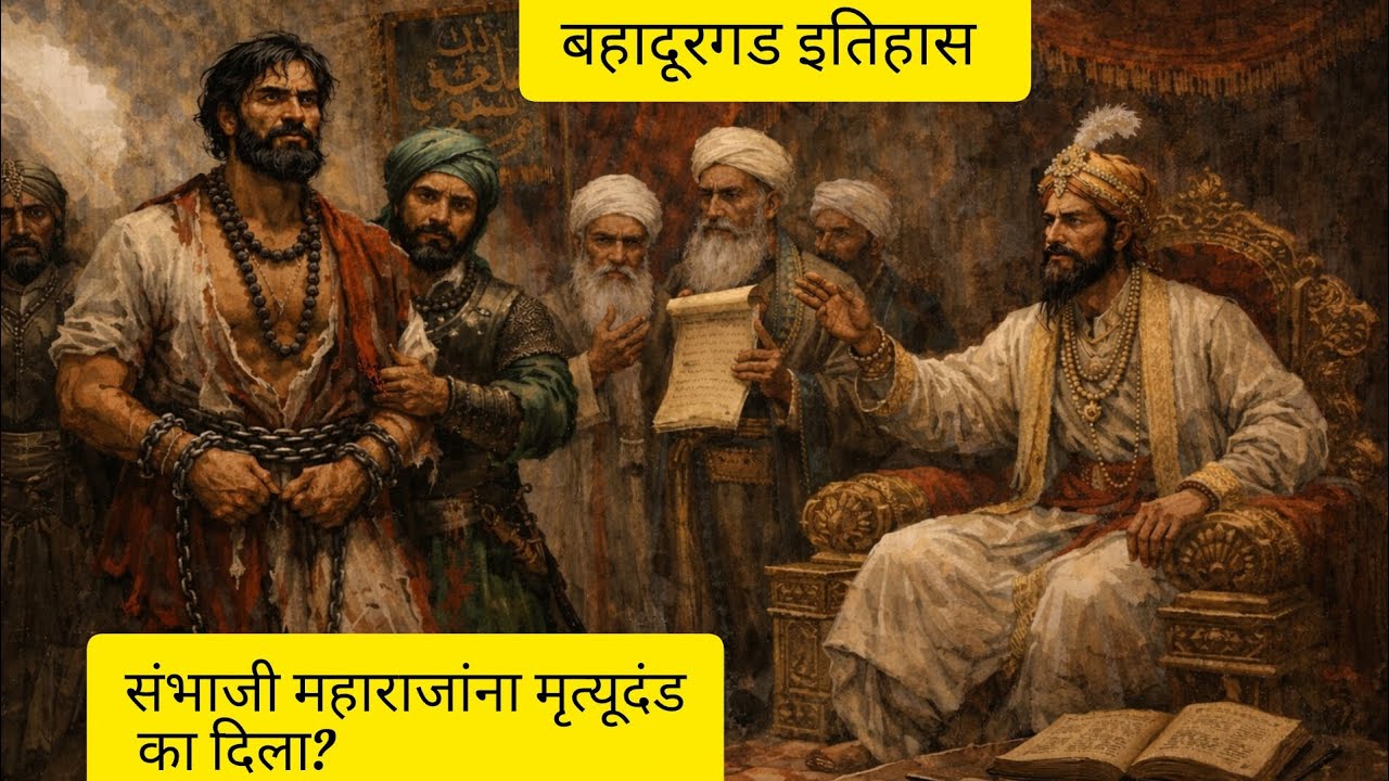 छत्रपती संभाजी महाराज आणि औरंगजेब दरबार | फतवा आणि मृत्यूदंडाचा इतिहास Aurangzeb Fatwa Full History