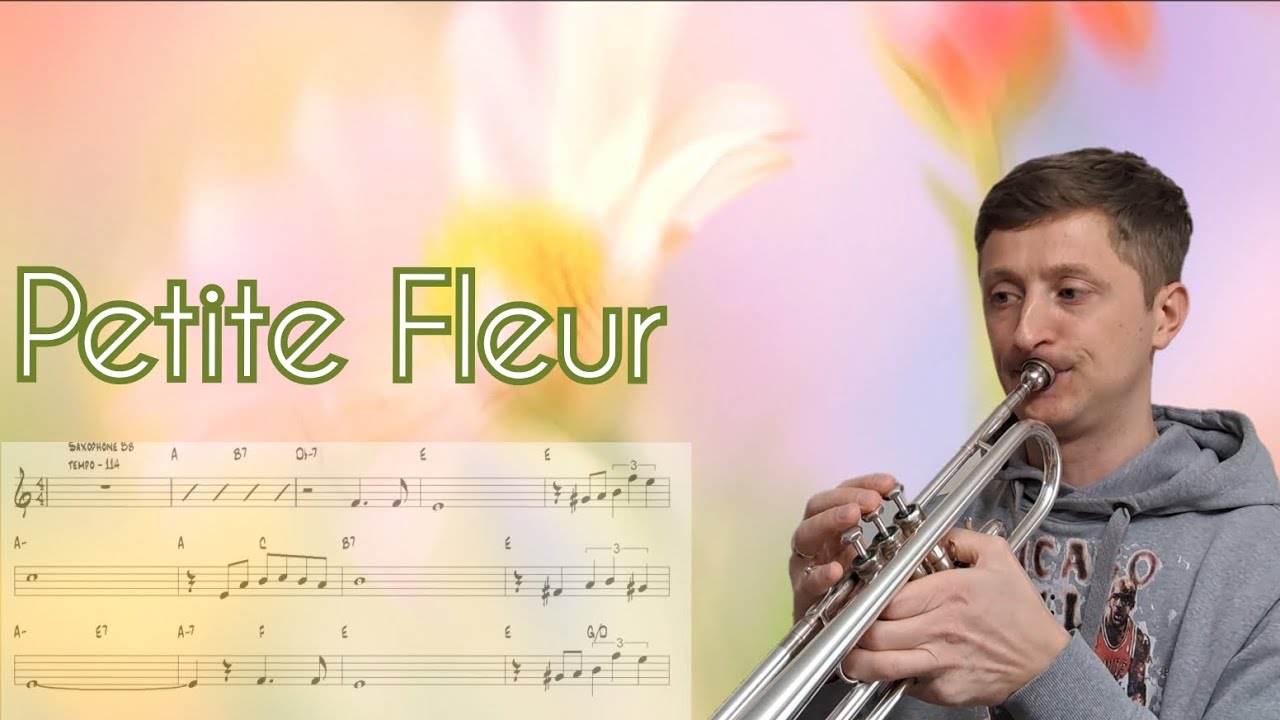Petite Fleur. Trumpet cover/solo