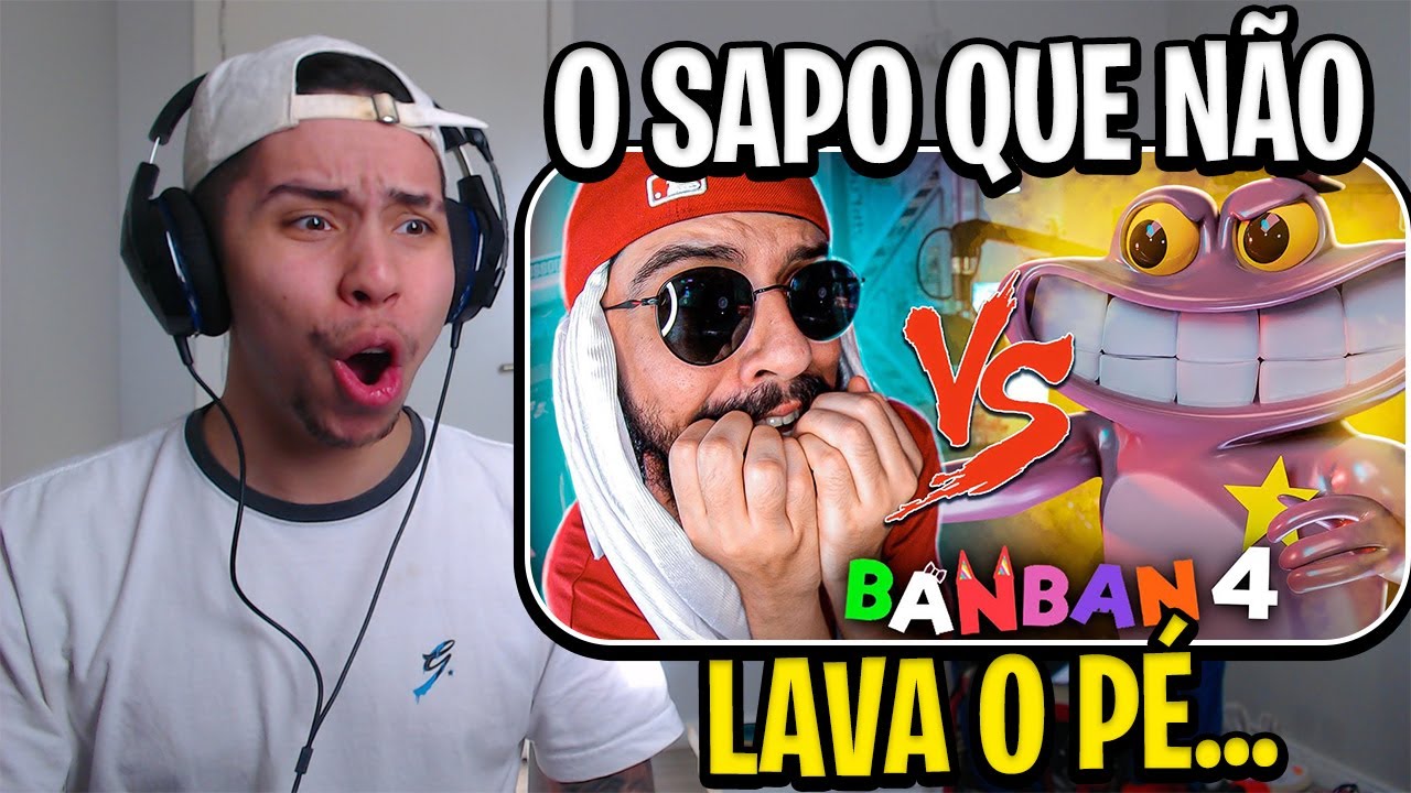 Sheriff Toadster (Garten of Banban 4) Vs. Mussa - Batalha com Games | REACT