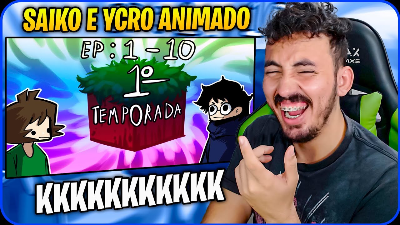 Saiko e Ycaro Um Bloco Só - 1° TEMPORADA COMPLETA - MaxNeton | Leozin React