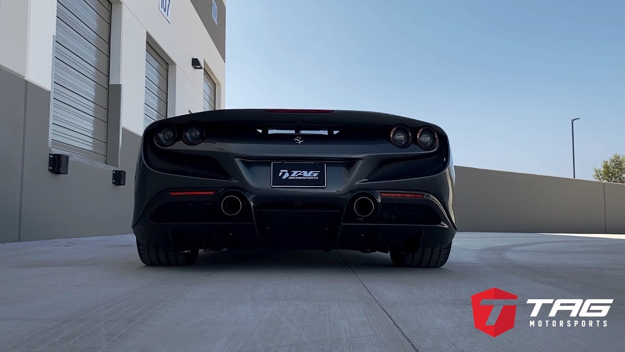 Ferrari F8 Tributo | Novitec Race Exhaust | TAG Motorsports