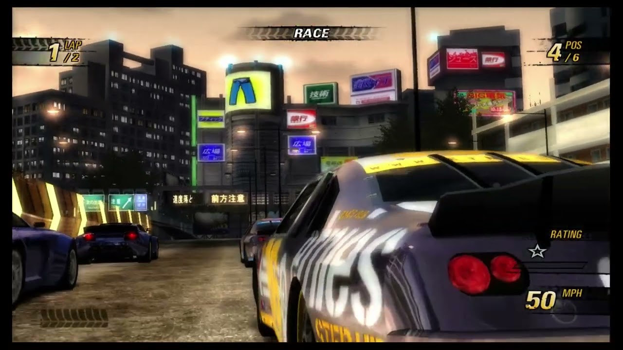 Burnout Revenge/Etnies Racer All Race Locations