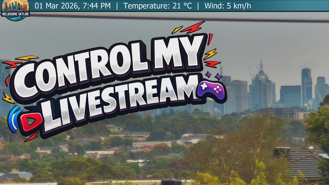 Melbourne Live 🌇 at Sunset on 01 Mar 2026