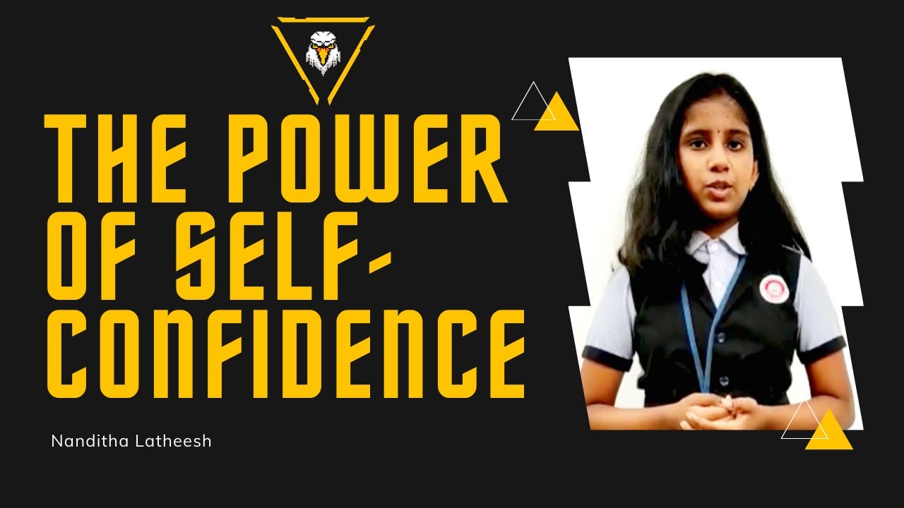 Speech On Self Confidence by Nanditha Latheesh | St John's School, Thumpamon