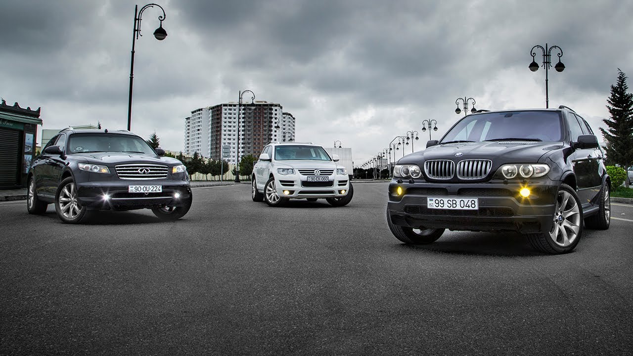 On Road - 1 Hissə / X5 4.8 , FX35 , Touareg - Azərbaycanda həmişə mübahisədə olana SUVlar