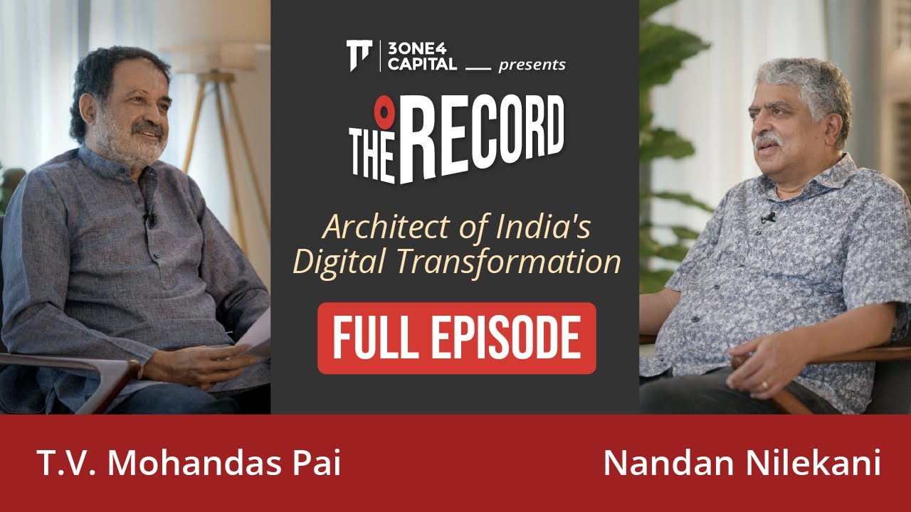 The Record | Architect of India's Digital Transformation | Nandan Nilekani & T.V. Mohandas Pai