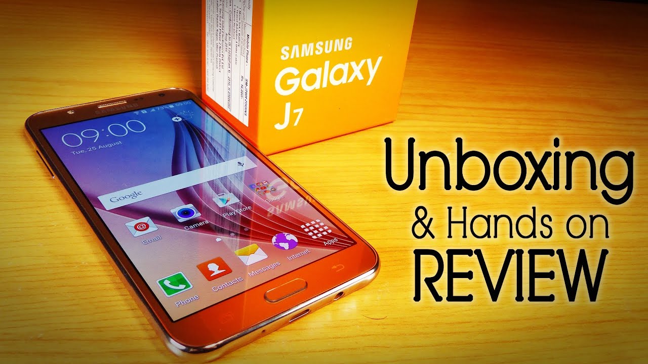 Samsung GALAXY J7 Unboxing & Hands on Review- Best Mid-range?
