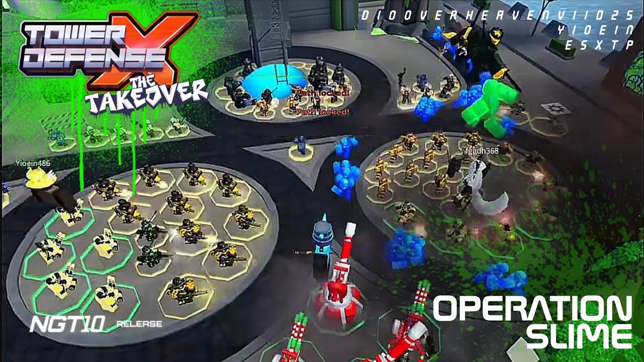 DiooverheavenVII025, Yioein & ESXTP - Tower Defense X : Operation Slime [NGT10 Release]