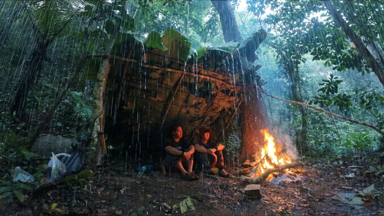 พึงสร้างก็เจอพายุฝน หนักแทบเอาชีวิตไม่รอด..