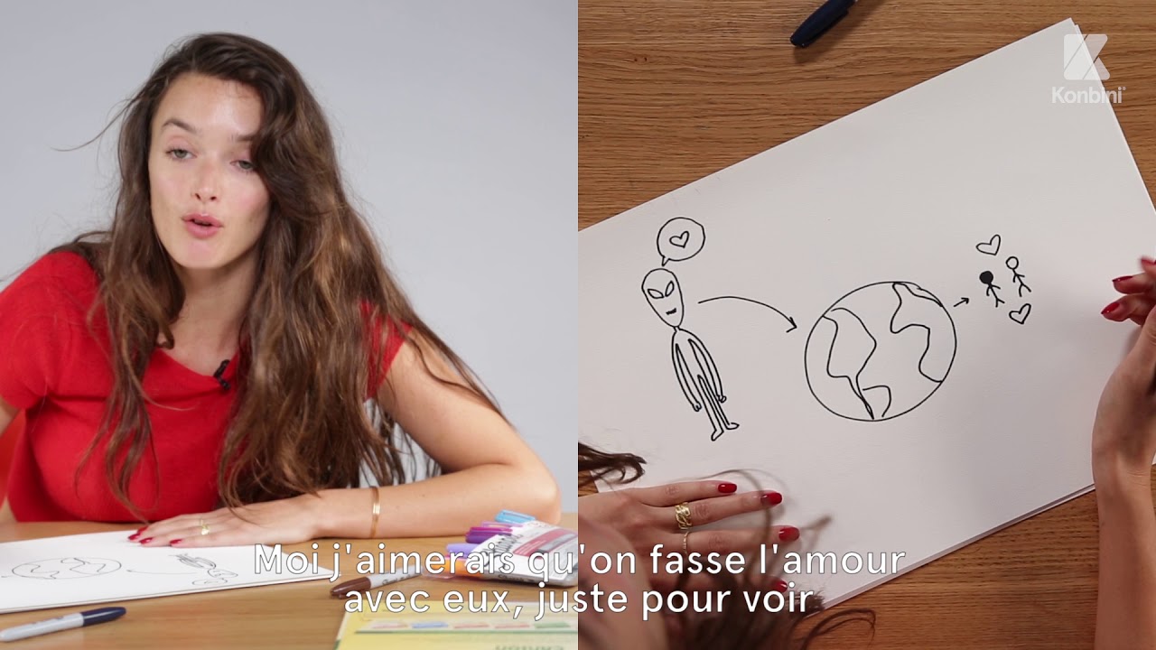 Papier-Crayon : Charlotte le Bon répond à nos questions en dessin