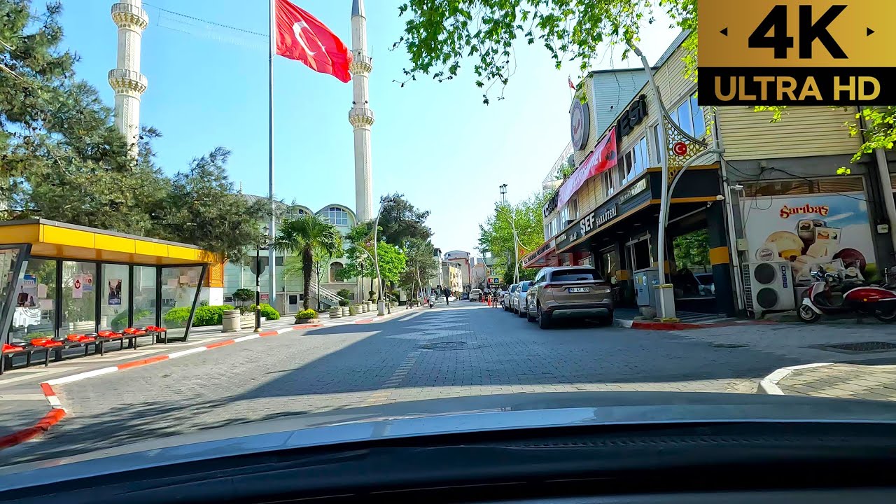 Balıkesir Susurluk | Çarşı ve Şehir Merkezi Turu | City Center Driving Tour | 4K | 60fps | 2024 |