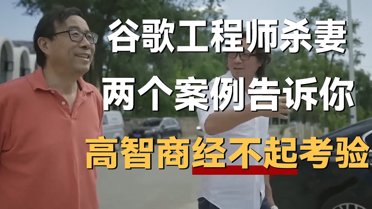 谷歌中国工程师杀妻，高智商人才有多经不起考验？彭凯平两个真实案例告诉你《十三邀S7 ThirteenTalks》 #许知远#十三邀
