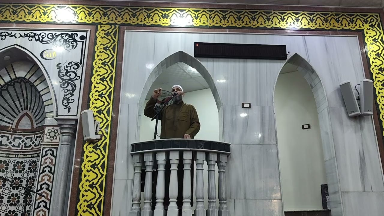 فضل شهر شعبان. من مسجد الجمهورية. 