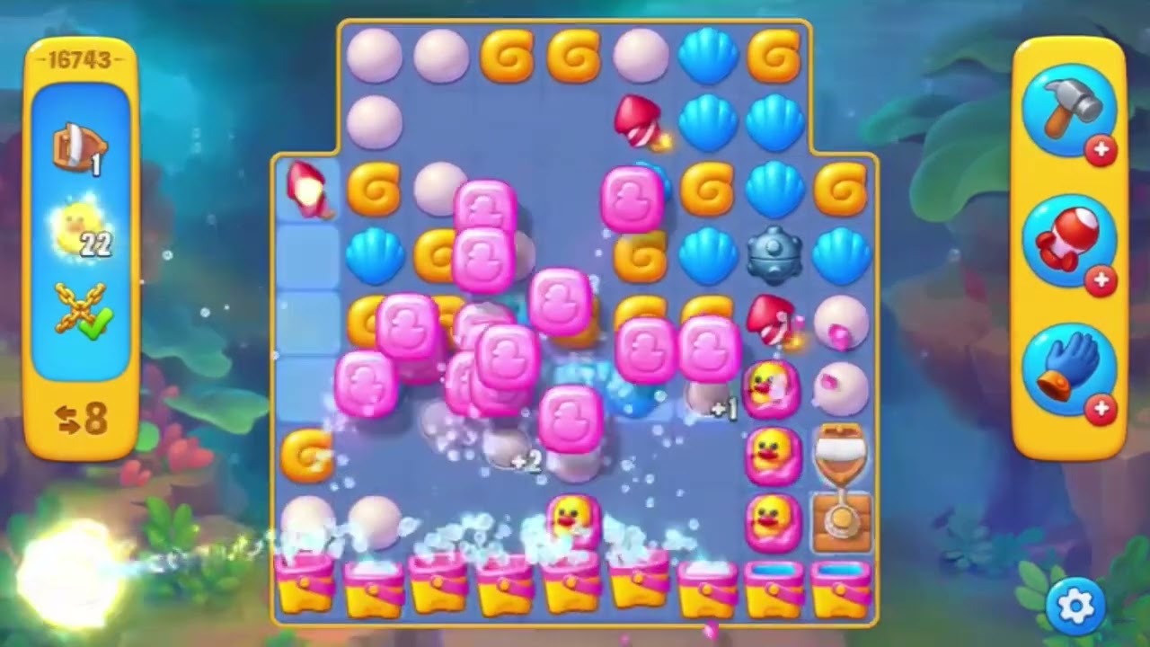 Fishdom Level 16741 - 16750 (First Try) 🐟