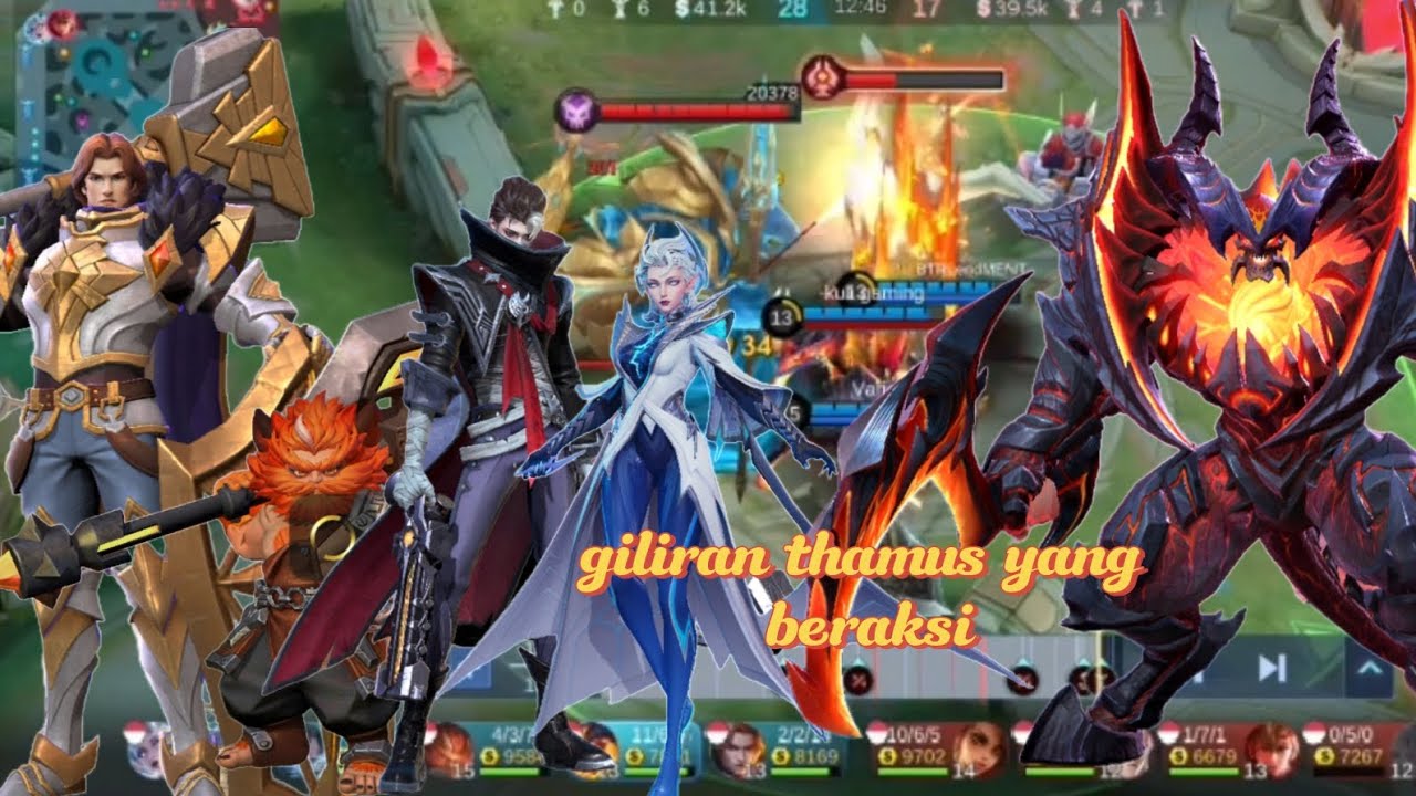 MLBB!! Gilirang THAMUS yang beraksi