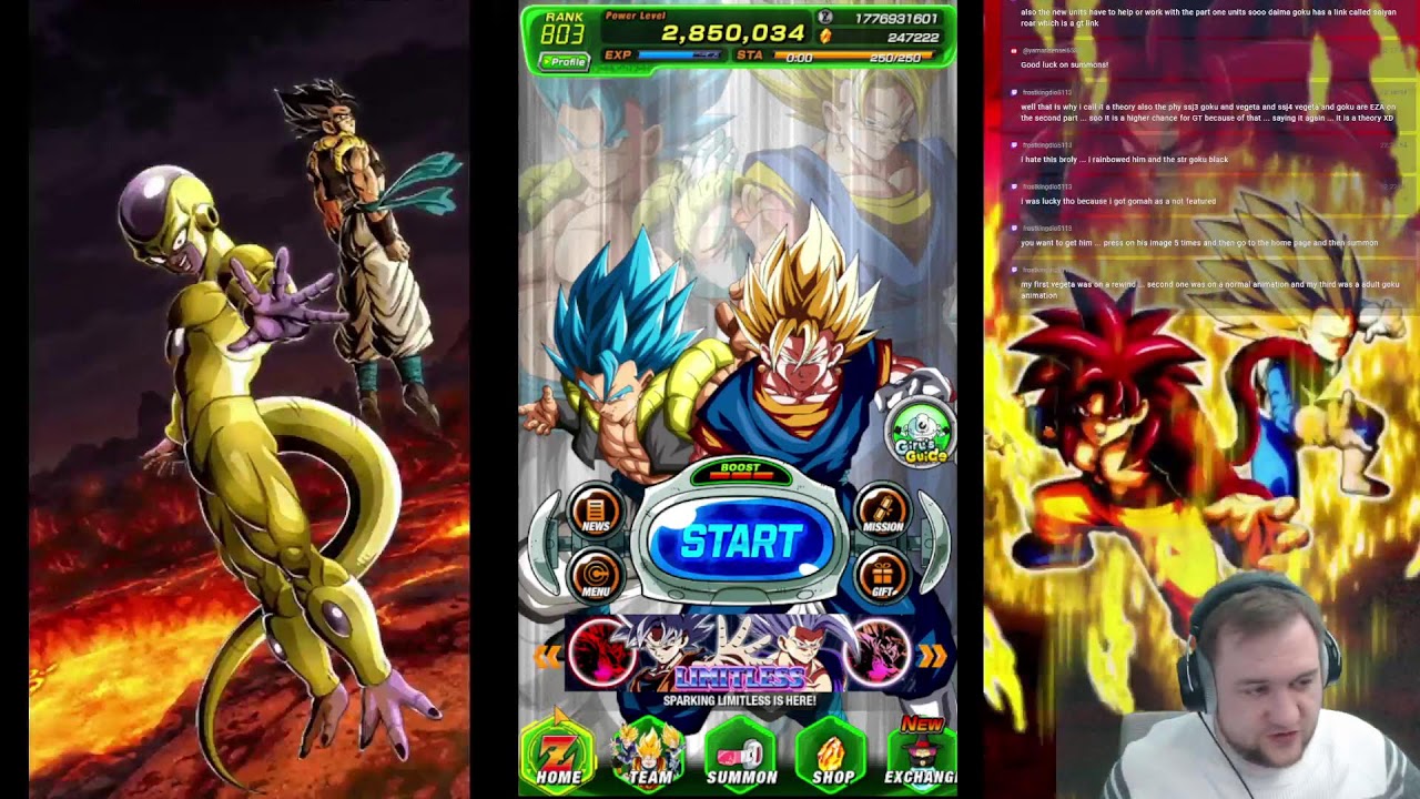 250k+ Stones/Final Part 1 11th Anni Summons Top 5 Account/ Dokkan Sparking