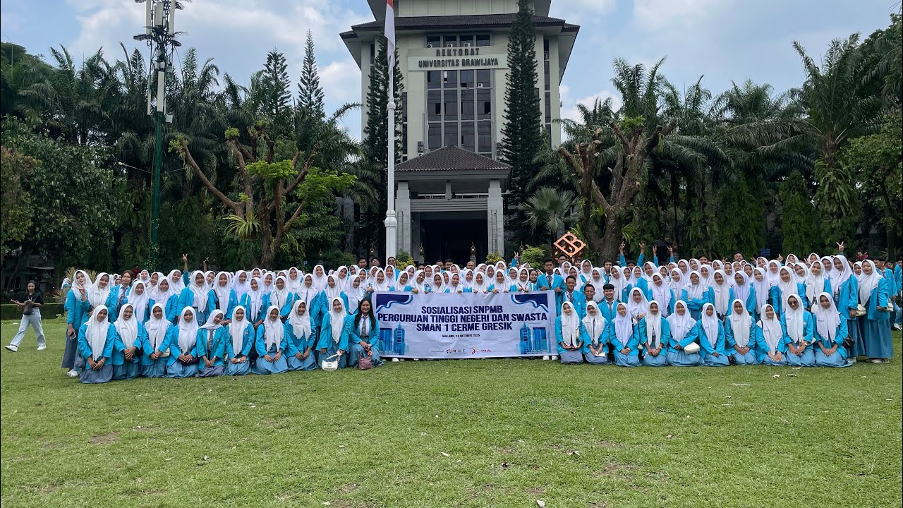 SMAN 1 CERME KUNJUNGAN KAMPUS TO MALANG. BERSAMA NUANSA UTAMA TOUR