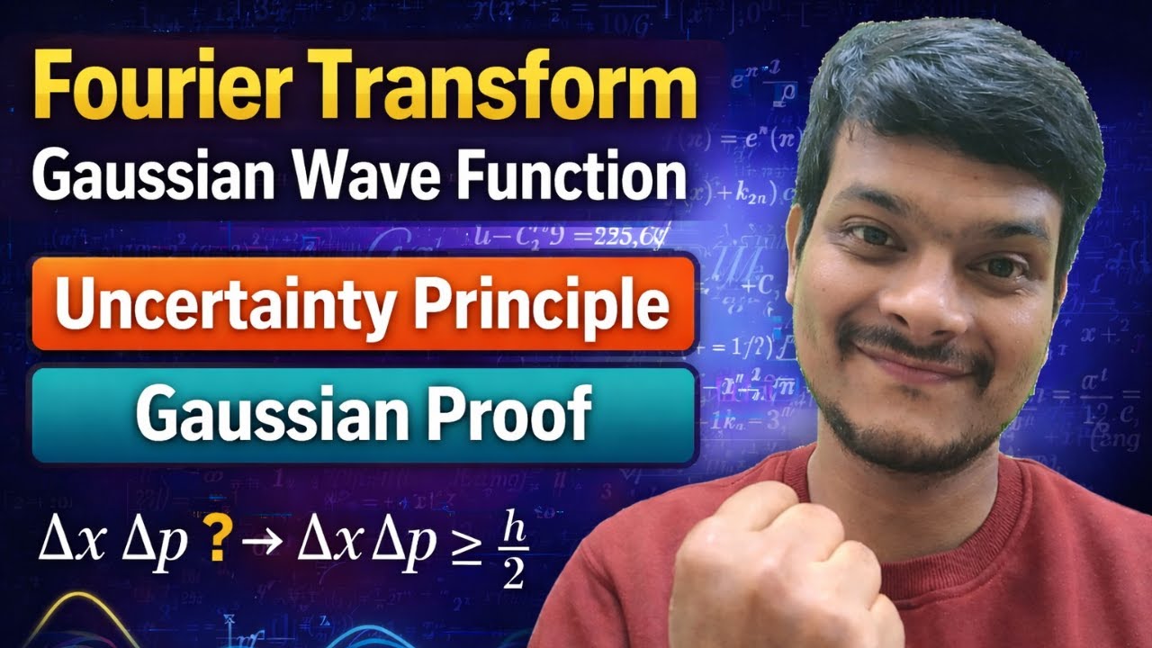 Position & Momentum Uncertainty for Gaussian Wave Packet | BSc Physics