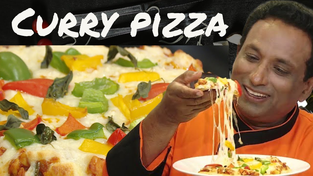 Chicken curry pizza - Instant Chicken Pizza with Quick Curry Sauce Recipe