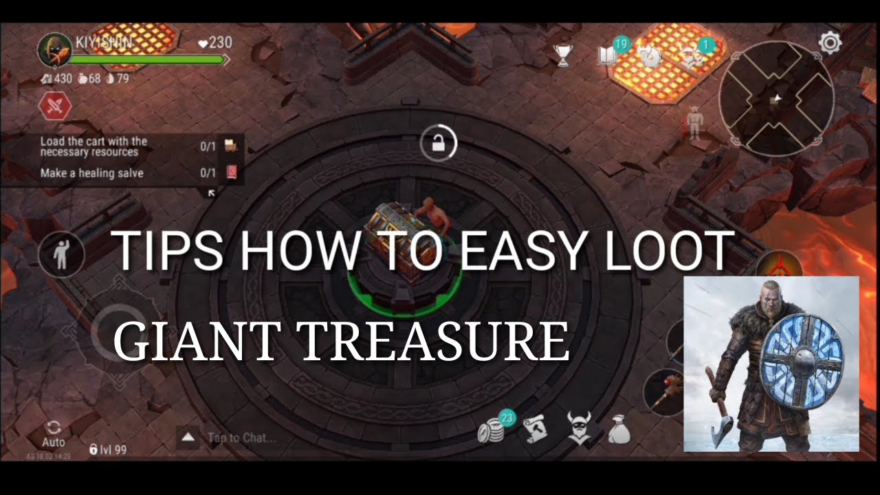 FROSTBORN - GIANT TREASURE EASY LOOT TIPS