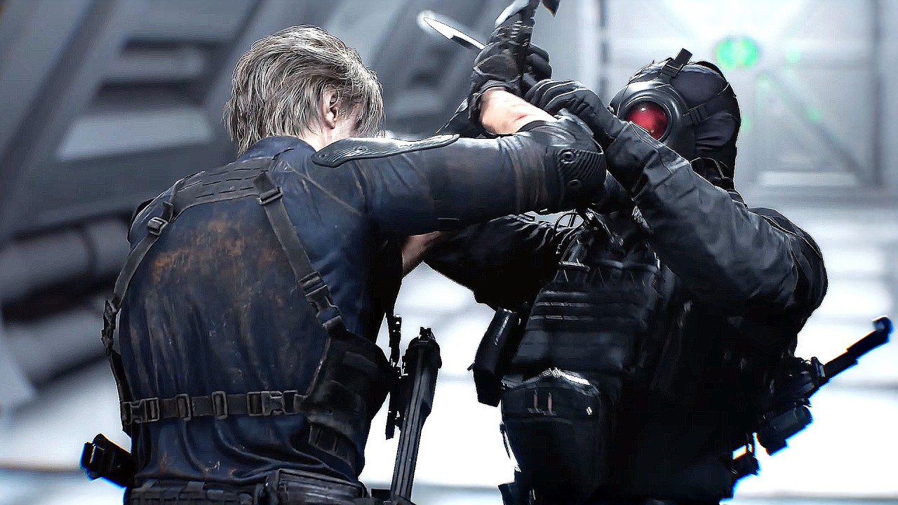 RESIDENT EVIL 9: REQUIEM - Leon S. Kennedy Vs. Hunk Boss Fight