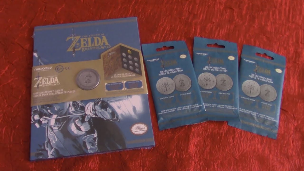 ASMR Breath of the Wild Collectible Coins