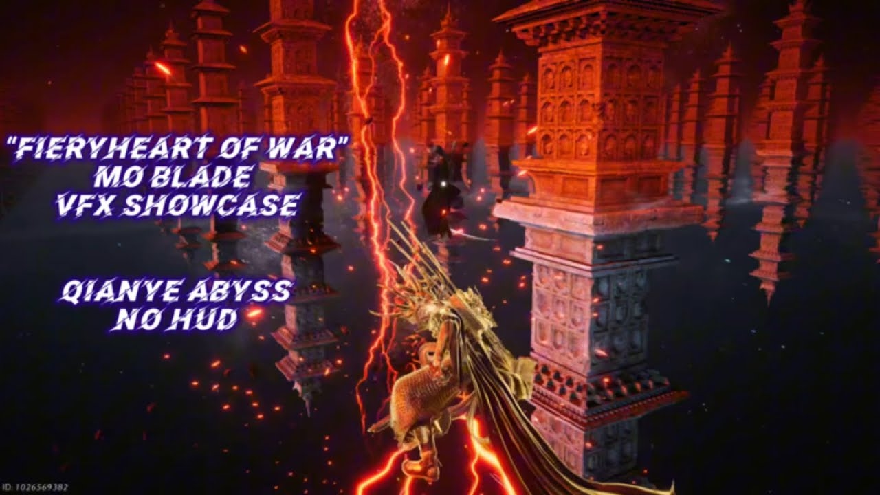 Where Winds Meet - Another “Fieryheart of War“ Mo Blade VFX Showcase Ft. Qianye (Cinematic No HUD)