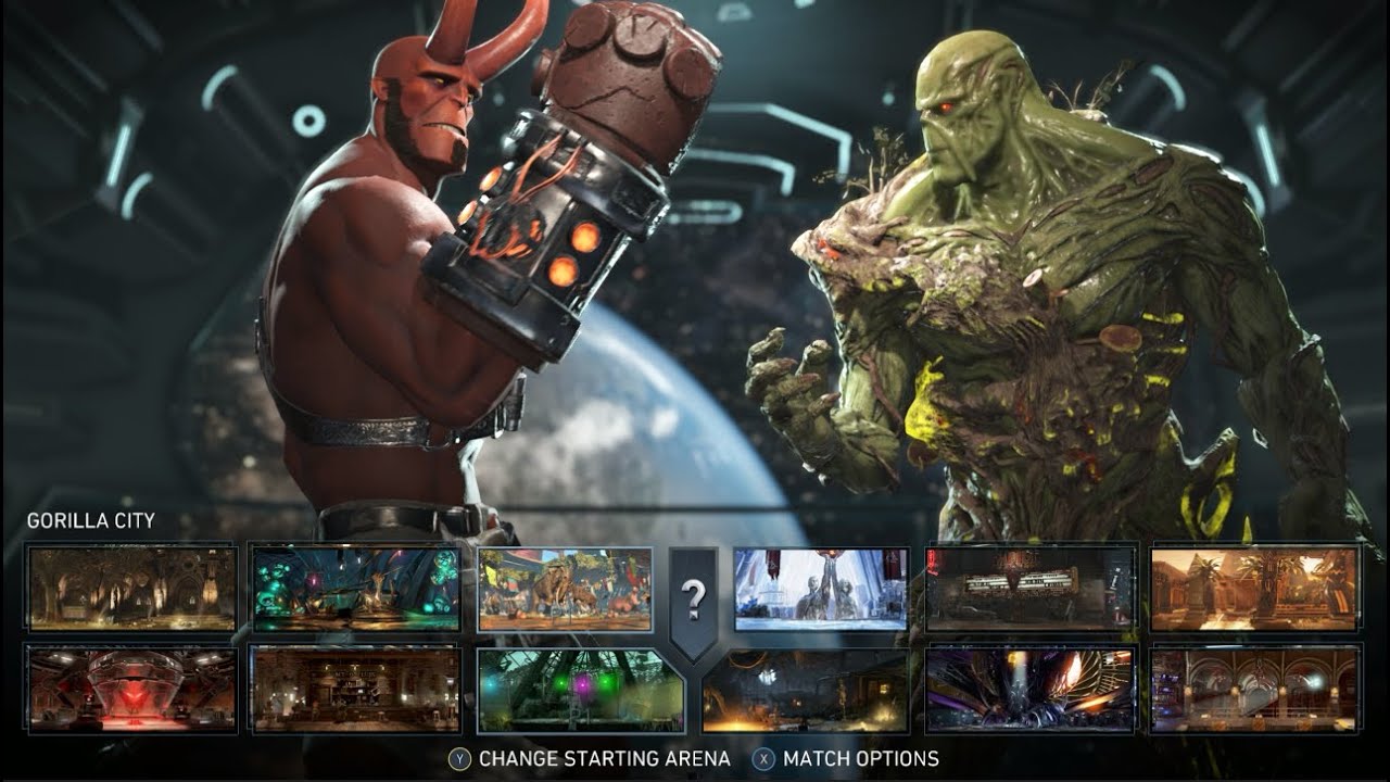 INJUSTİCE 2 | HELLBOY VS SWAMP THING  (LVL 30 VS LVL 30)